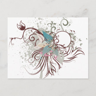 Cartão Postal vetor de elegância à meia-noite