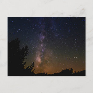 Cartão Postal Via Látea céu noturno, Califórnia