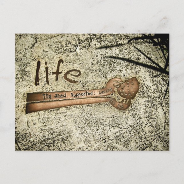 Cartão Postal Viagem 2009 | Palavras de Sabedoria (Frente)