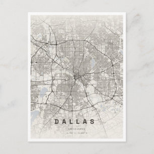 Cartão Postal viagem a dallas texas