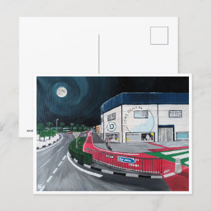 Cartão Postal Viagem à pintura de dentista por Alfred Fox