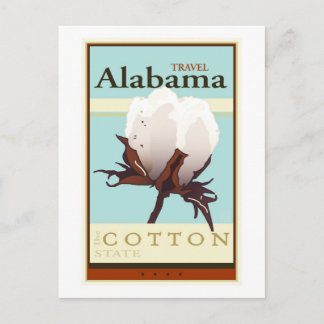 Cartão Postal Viagem Alabama