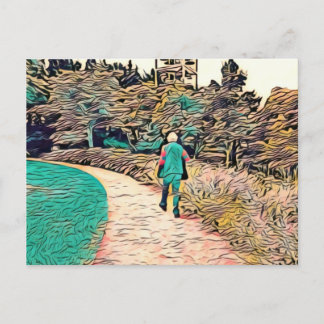 Cartão Postal Viagem ao Desconhecido