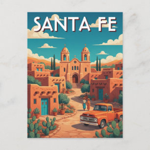 Cartão Postal Viagem ao Santa Fe Novo México