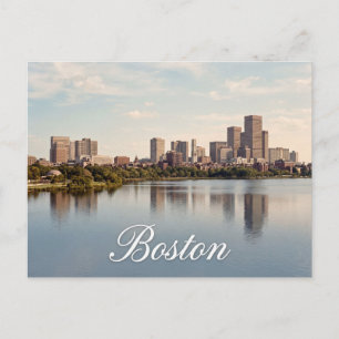 Cartão Postal Viagem Boston Massachusetts