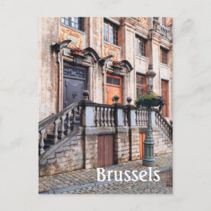 Cartão Postal Viagem Bruxelas Bélgica