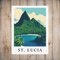 Viagem Caribenha Vintage St. Lucia
