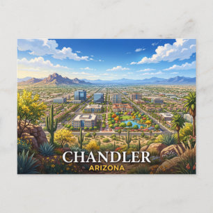 Cartão Postal Viagem Chandler Arizona
