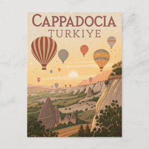 Cartão Postal Viagem Clássica pela Capadócia