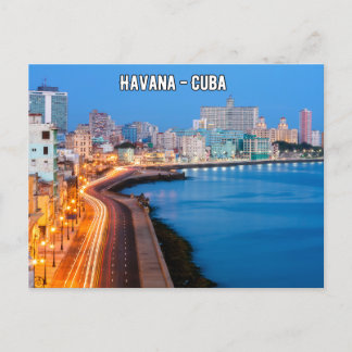 Cartão postal Viagem Cuba Havana