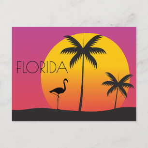 Cartão Postal Viagem da Florida