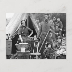 Cartão Postal Viagem da Guerra Civil, 1861