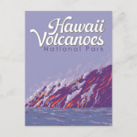 Viagem da Ilustração do Parque Nacional dos Vulcõe
