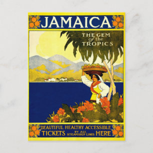 Cartão Postal Viagem da Jamaica