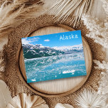 Cartão Postal Viagem da Montanha Glaciar do Alaska Snow<br><div class="desc">Este design foi criado através da arte digital. Personalize-o com o seu próprio texto. Ele pode ser personalizado clicando no botão personalizar e alterando a cor, adicionando um nome, iniciais ou suas palavras favoritas. Entre em contato comigo em colorflowcreations@gmail.com se você quiser usar este design em outro produto. Compre minha...</div>