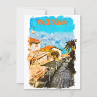 Viagem de Aquarela dos Balcãs da Macedônia