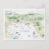 Cartão postal Viagem de Aquarela | Puerto Vallarta