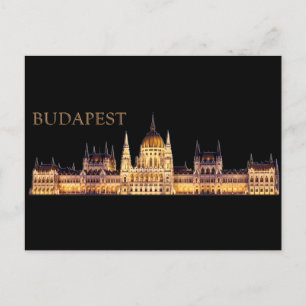 Cartão Postal Viagem de Budapeste Souvenir