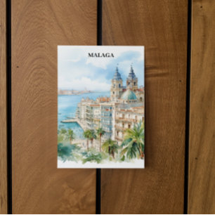 Cartão Postal Viagem de Espanha da Andaluzia