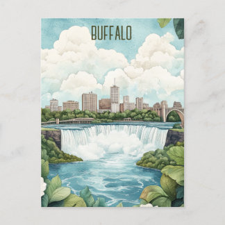 Cartão Postal Viagem de Estado de Buffalo Nova Iorque
