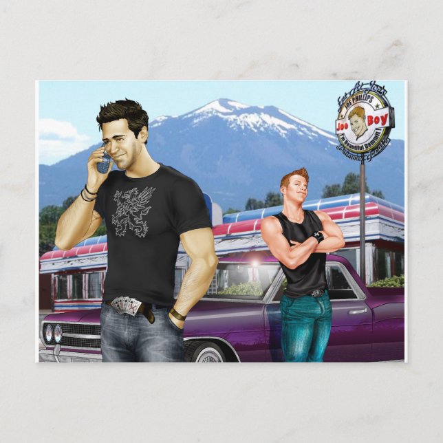 Cartão Postal Viagem de Joe Phillips (Frente)