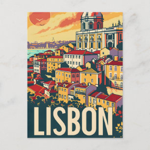 Cartão Postal Viagem de Lisboa