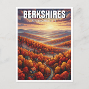 Cartão Postal Viagem de Massachusetts Berkshires