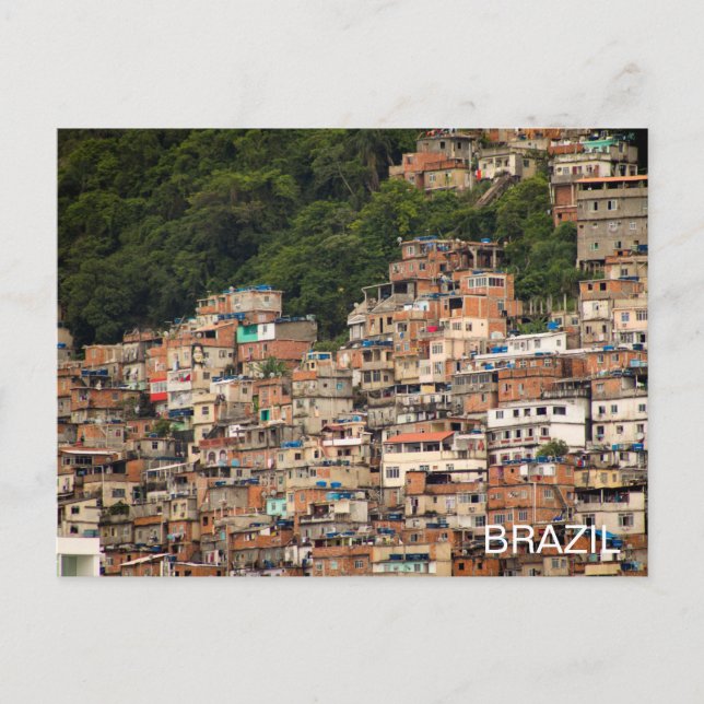 Cartão postal Viagem do Brasil do Rio de Janeiro (Frente)