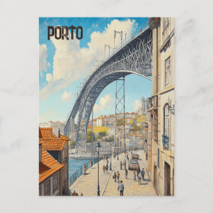 Cartão Postal Viagem do Porto Portugal