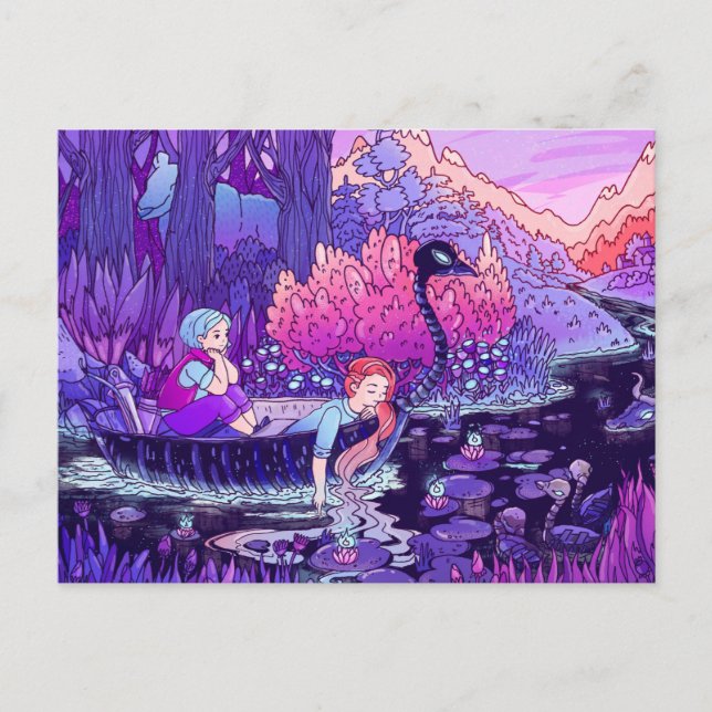 Cartão Postal Viagem do Rio Negro (Frente)