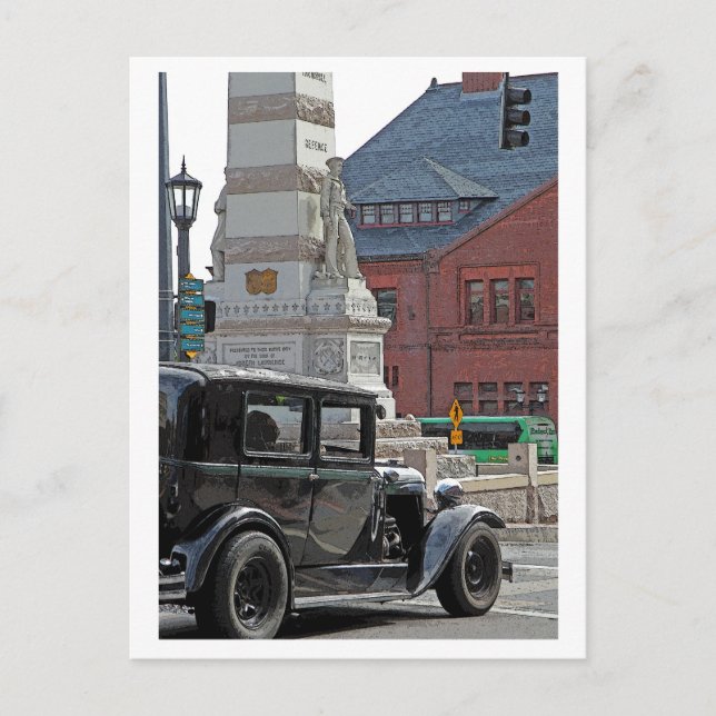 Cartão Postal Viagem do tempo (Frente)