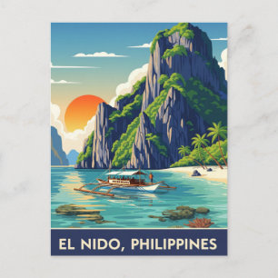 Cartão Postal Viagem El Nido Filipinas