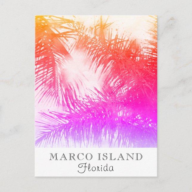 Cartão Postal *~* Viagem Exótico AP25 Personalizar - Folha de Pa (Frente)