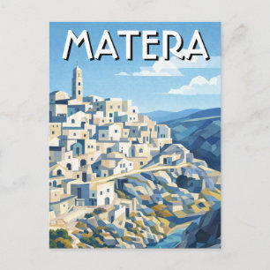 Cartão Postal Viagem Itália Matera