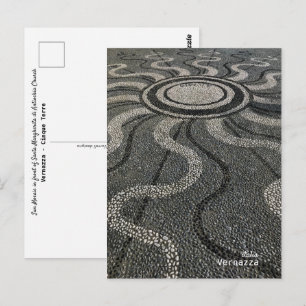 Cartão Postal Viagem   Itália - Vernazza, Cinque Terre Mosaico