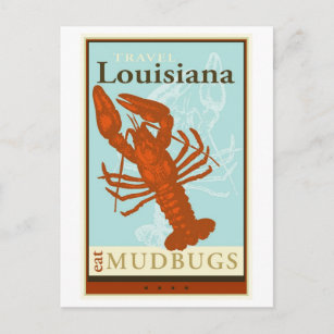 Cartão Postal Viagem Louisiana