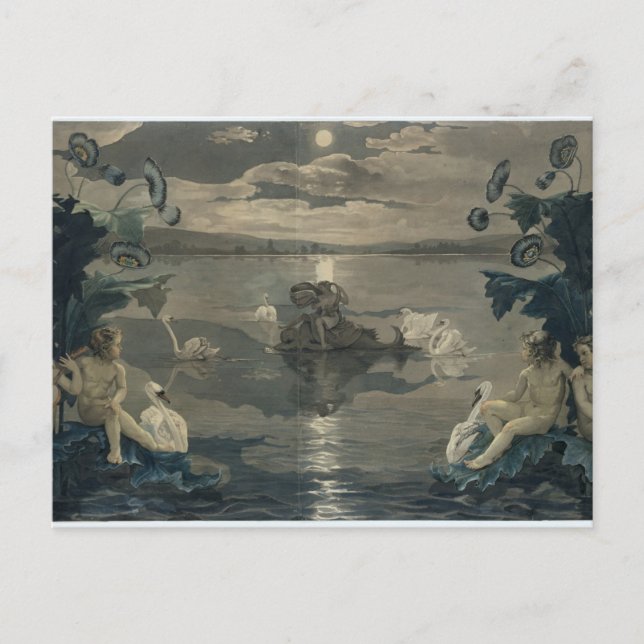 Cartão Postal Viagem marítima de Arion, 1809 (Frente)