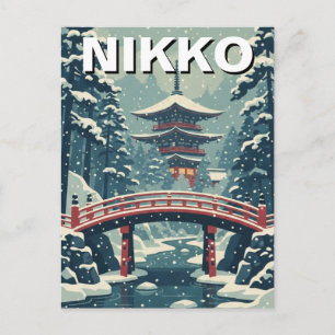 Cartão Postal Viagem Nikko Japão