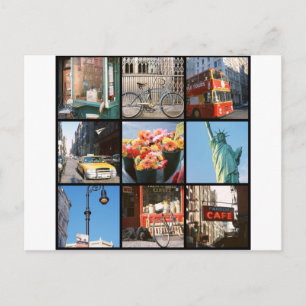 Cartão Postal Viagem no exterior para Nova Iorque