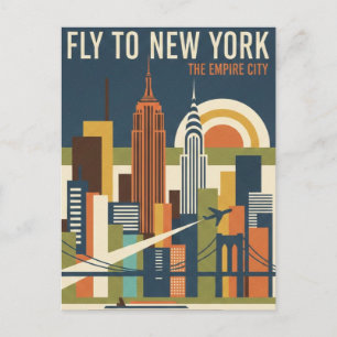 Cartão Postal Viagem Nova York