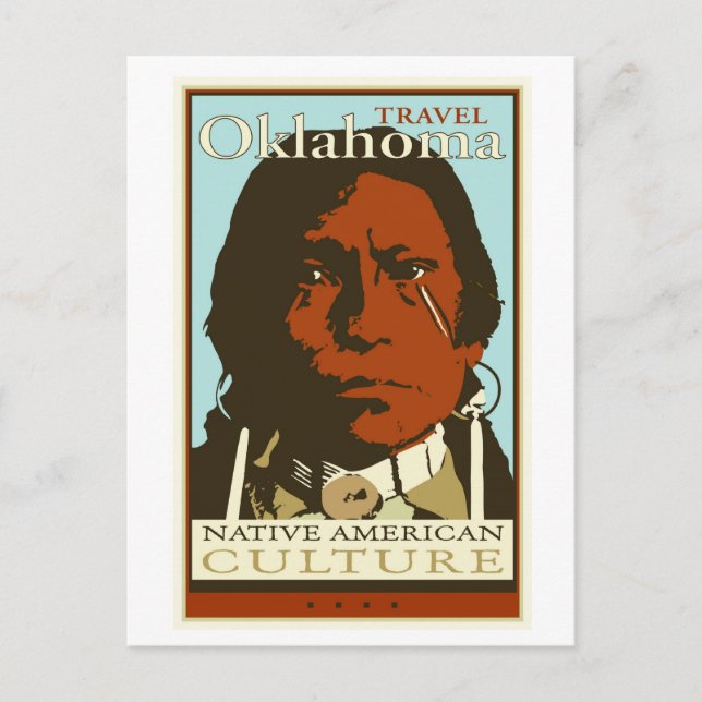 Cartão Postal Viagem Oklahoma (Frente)