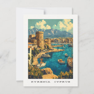 Cartão postal Viagem para a Kyrenia Cyprus