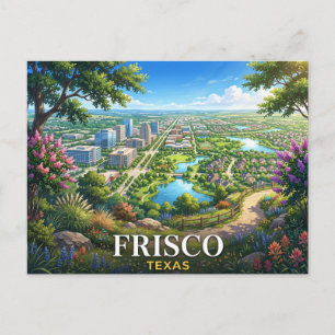 Cartão Postal Viagem para Frisco Texas