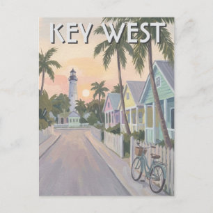 Cartão Postal Viagem para Key West Flórida