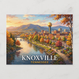 Cartão Postal Viagem para Knoxville Tennessee