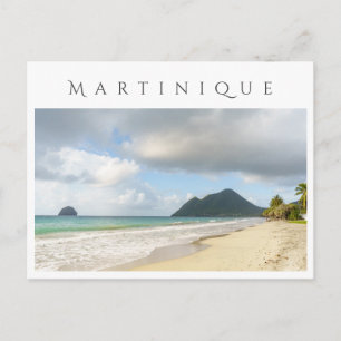 Cartão Postal Viagem para La Diamant, Martinique
