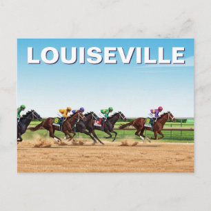Cartão Postal Viagem para Louiseville Kentucky