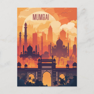 Cartão Postal Viagem para Mumbai