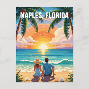 Cartão Postal Viagem para Nápoles Flórida