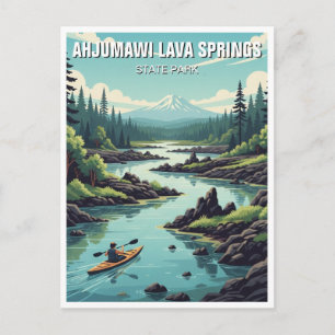 Cartão Postal Viagem para o Parque Estadual California Ahjumawi
